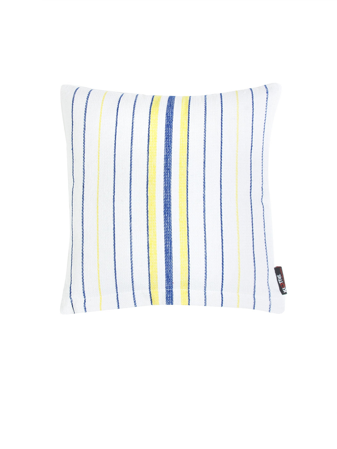 KLOTTHE Set of Five White Poly Cotton Cushion Covers With Microfibre Fillers (35X35 cm)
