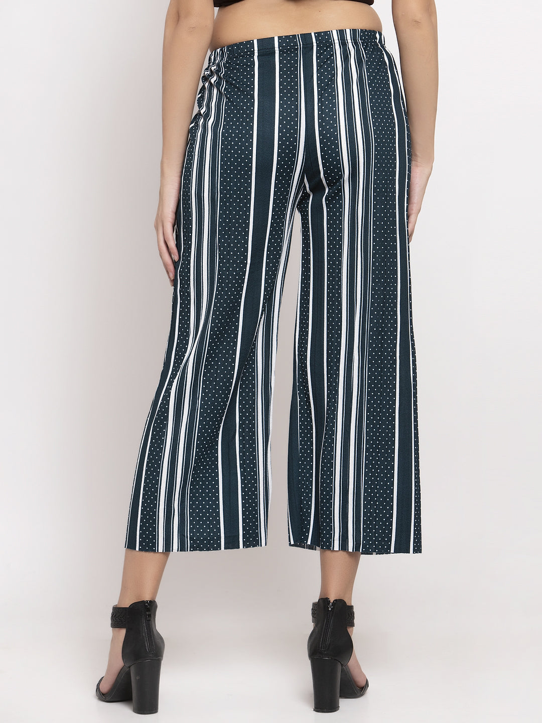 KLOTTHE Set of Two Multi Viscose Rayon Printed Women Palazzos