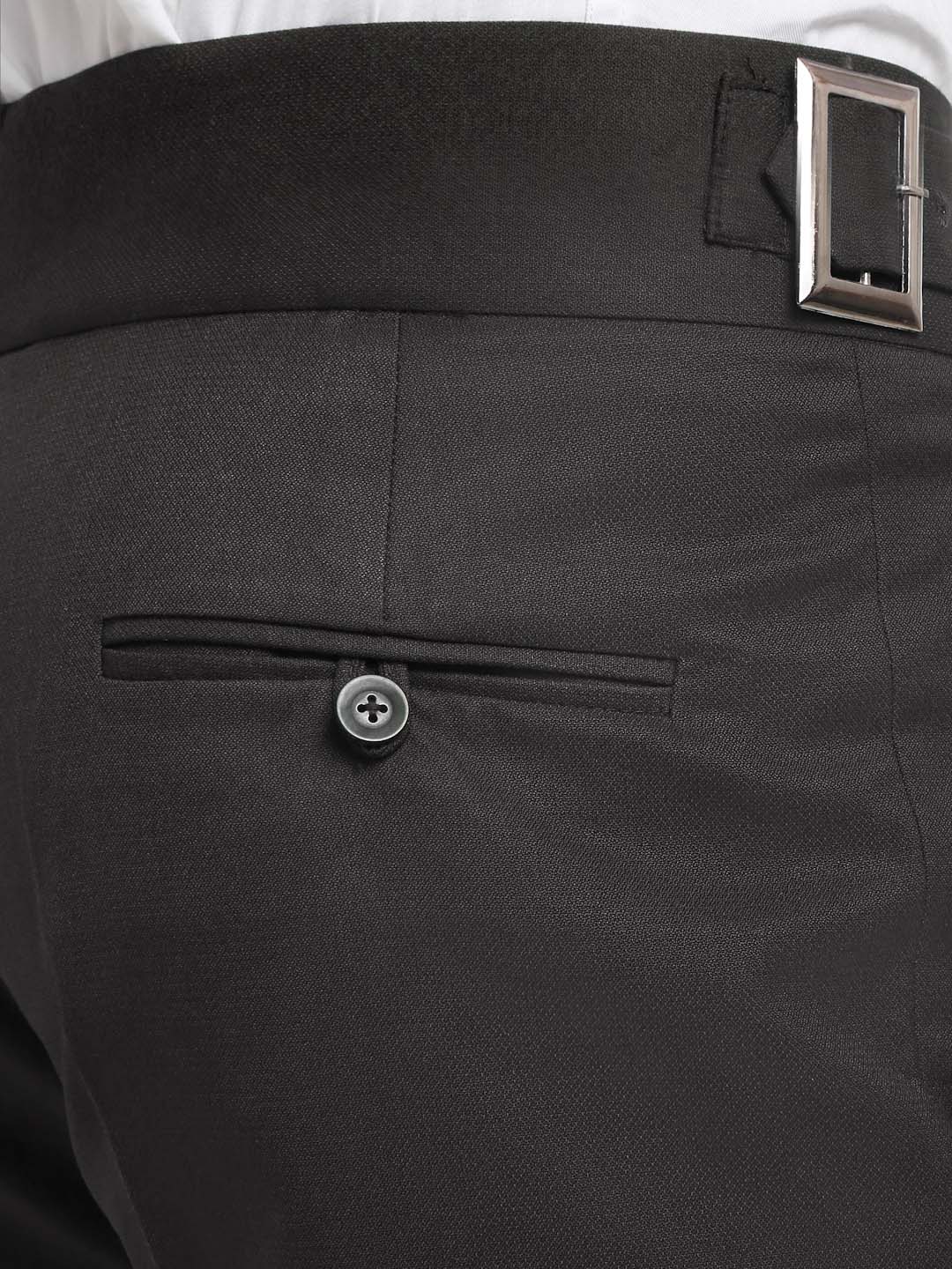 Italian Style Formal Gurkha Pant-DarkBrown