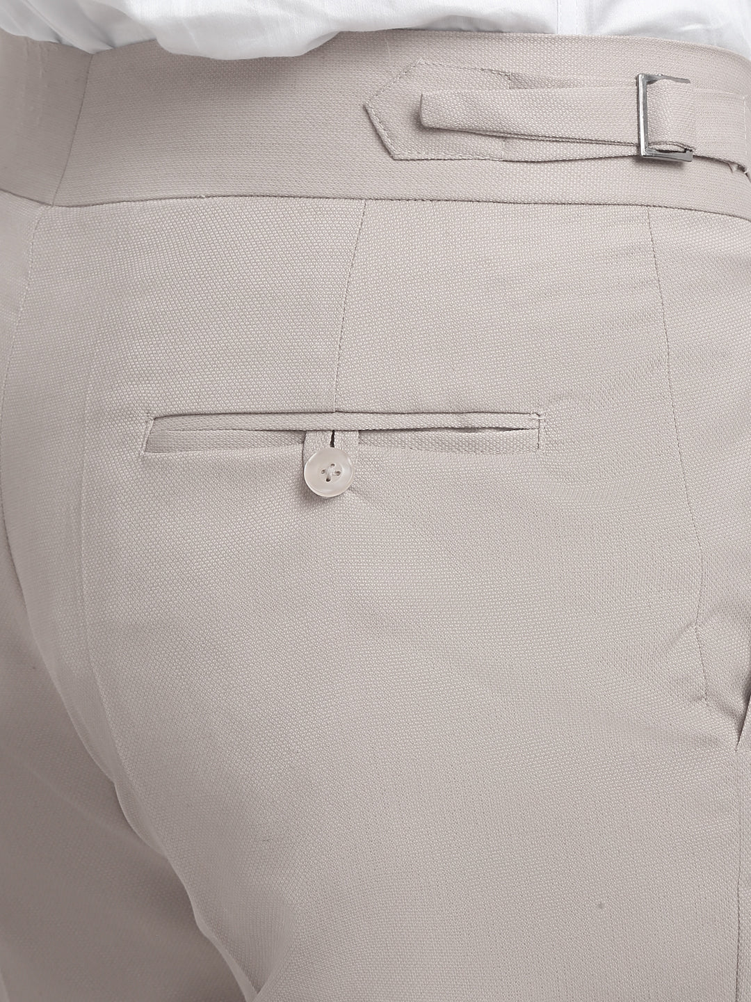 Italian Style Formal Gurkha Pant-Beige