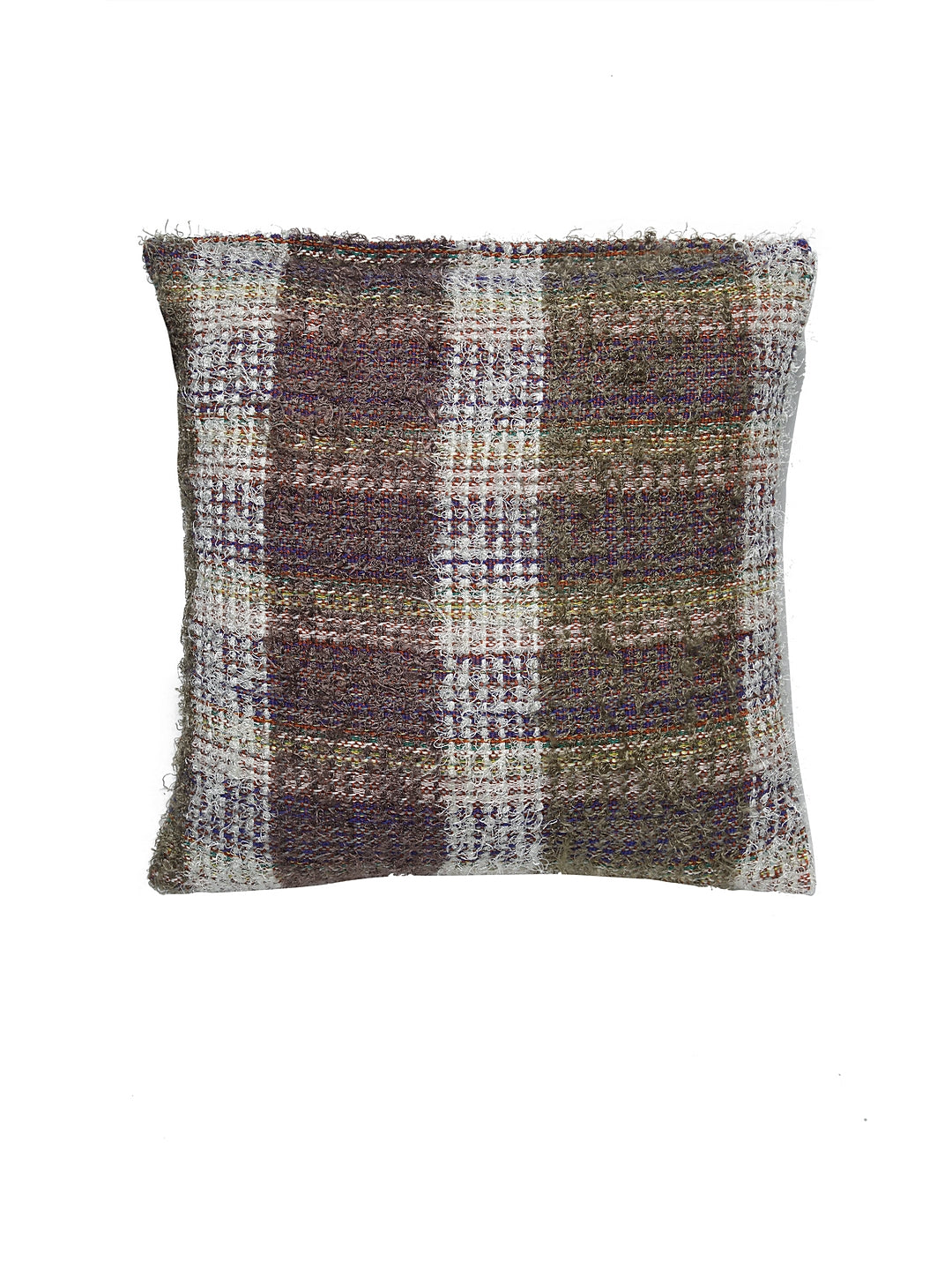 KLOTTHE Set of Two Multi Poly Cotton Cushion Covers With Microfibre Fillers (40X40 cm)