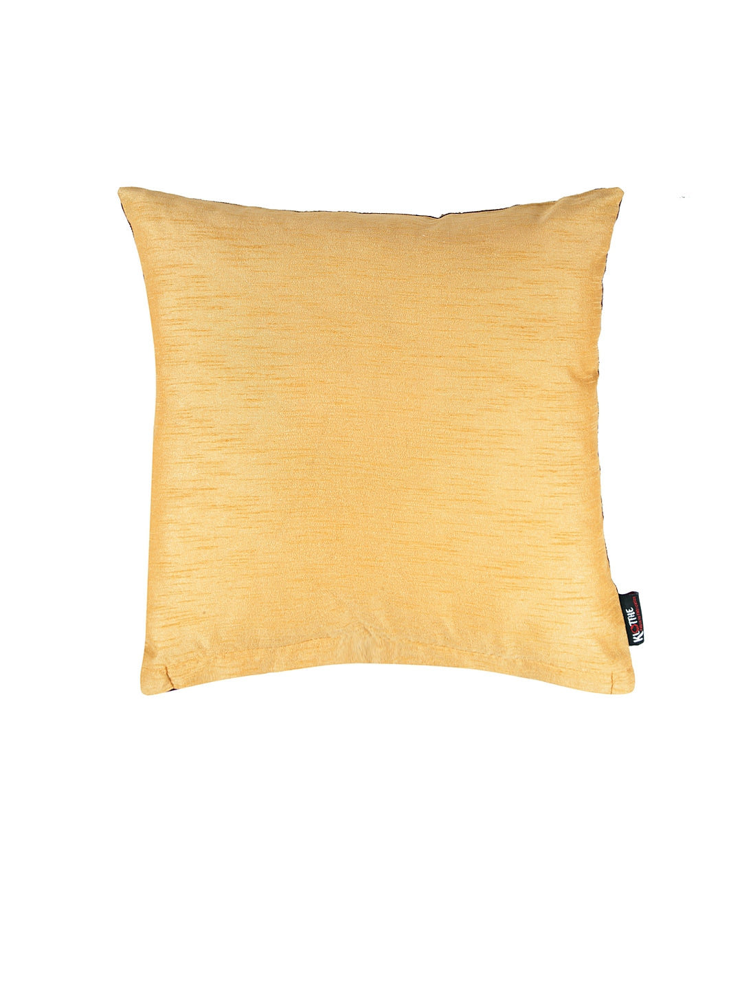 KLOTTHE Set of Two Blue Poly Cotton Cushion Covers With Microfibre Fillers (40X40 cm)