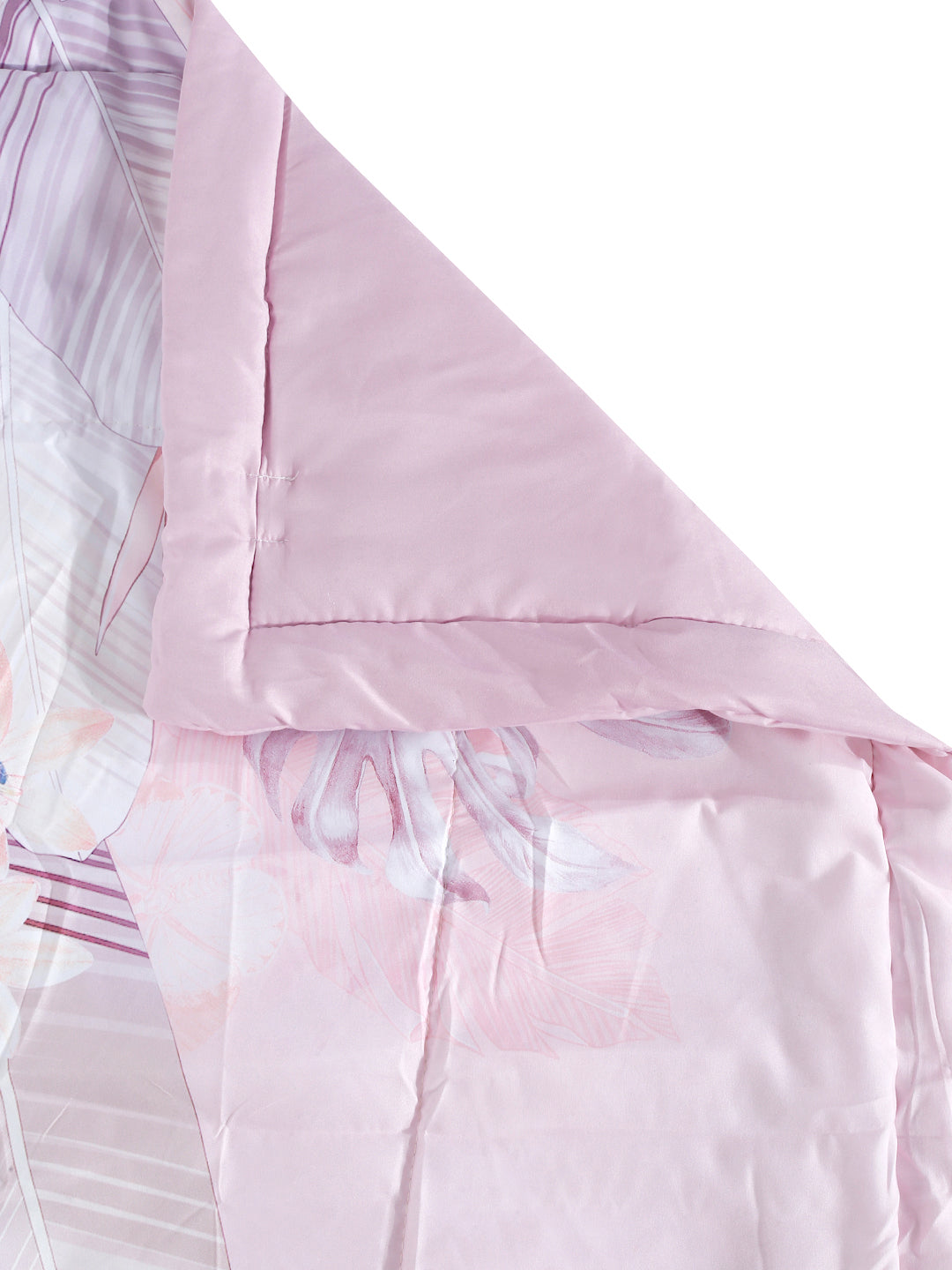 Klotthe Multicolor Floral Print Mild Winter Double King Bedding Set