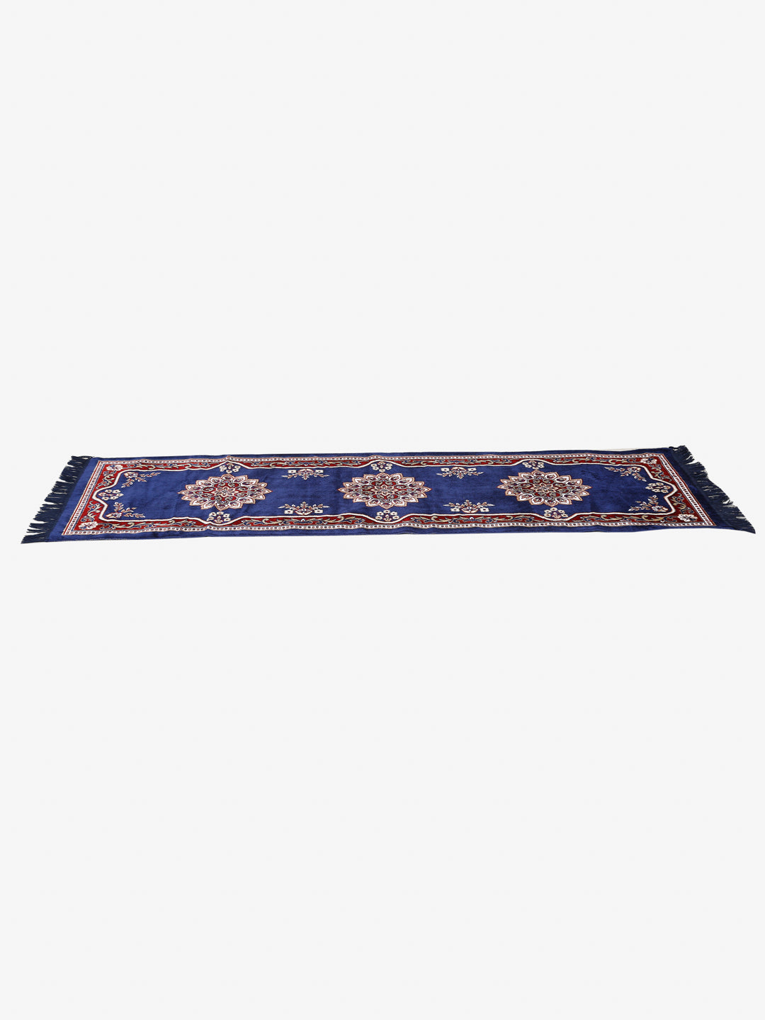 Klotthe Blue "180X60 cm" Floral Carpet
