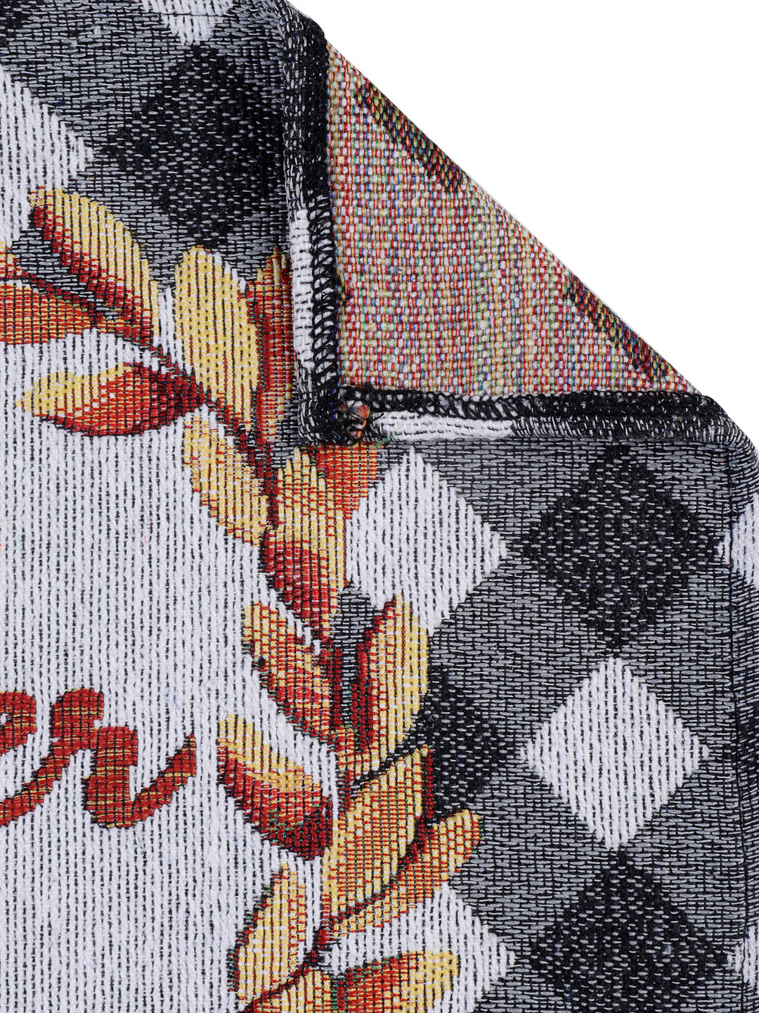 Klotthe Set of 6 Woven Multicolor Dining Table Mats