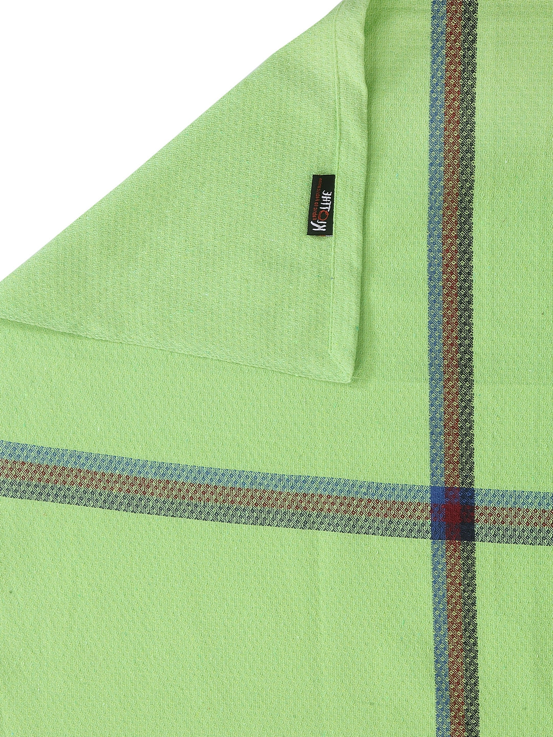 Klotthe Green Cotton Solid Table Cover