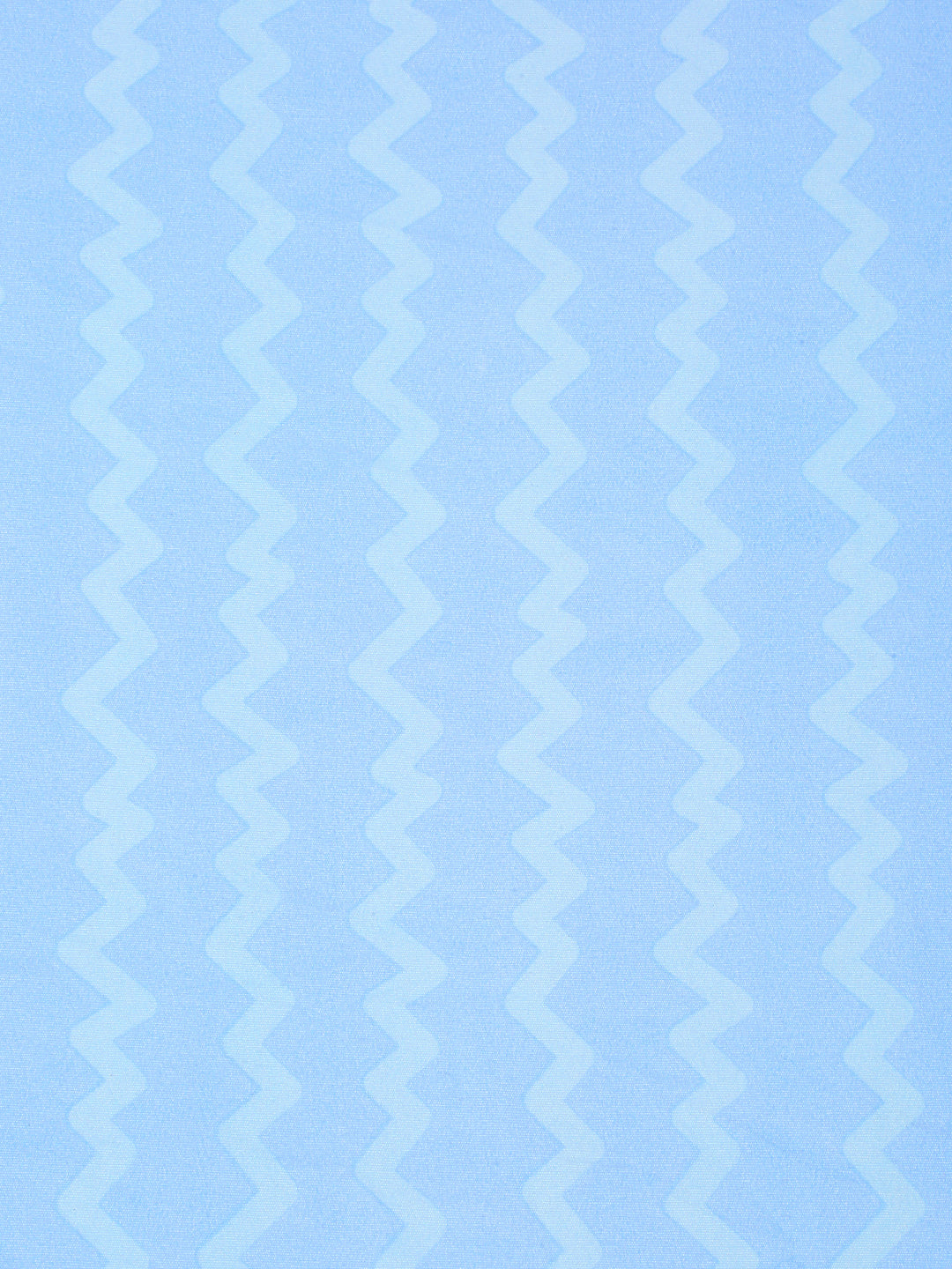 Klotthe Skyblue Abstract 300 TC Cotton Blend Single Bedsheet with Pillow Cover