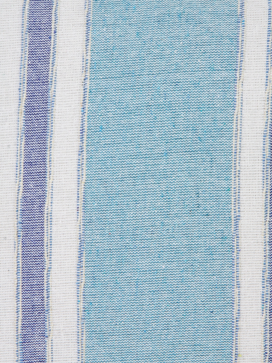 KLOTTHE Set of Five Blue Poly Cotton Cushion Covers With Microfibre Fillers (35X35 cm)