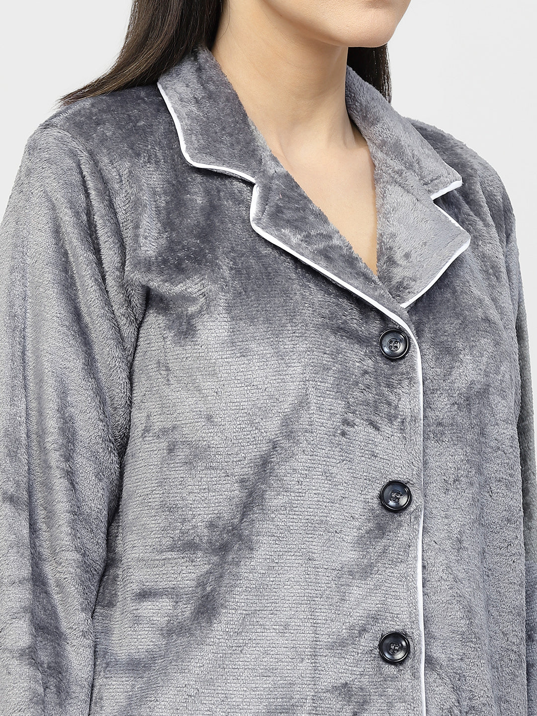 Woolen Fleece Night Suits for Women by KLOTTHE®