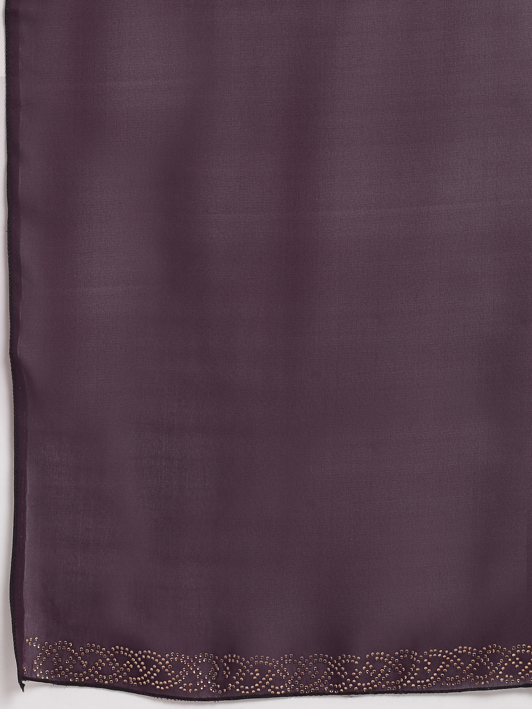 Klotthe Women Purple Solid Burqa With Scarf