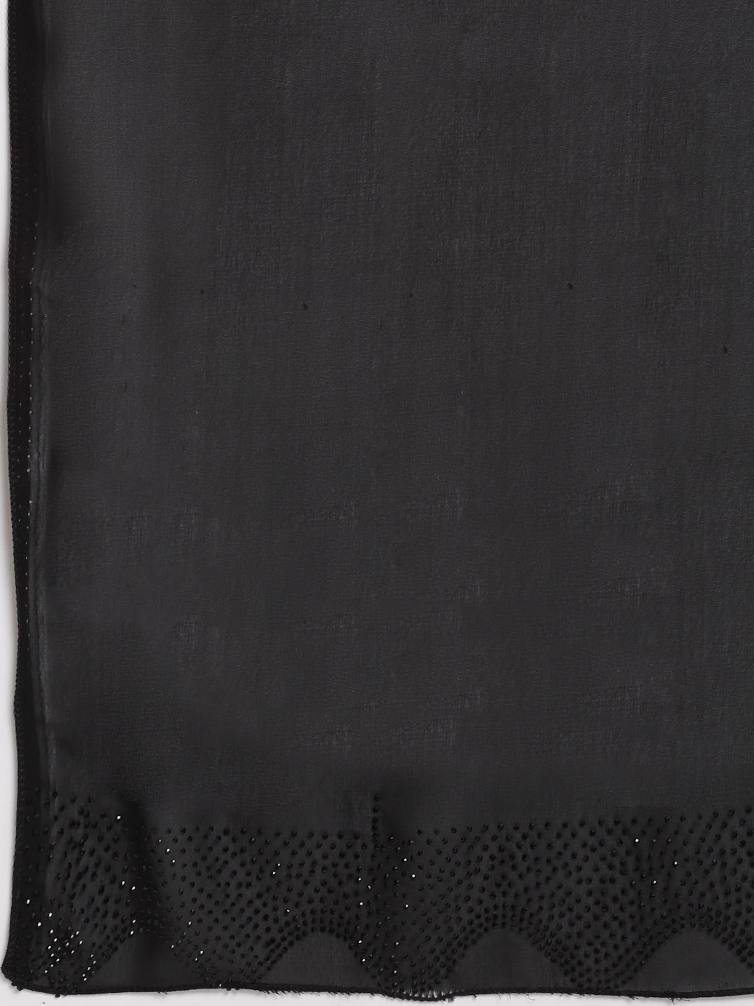 Klotthe Women Black Solid Burqa With Scarf