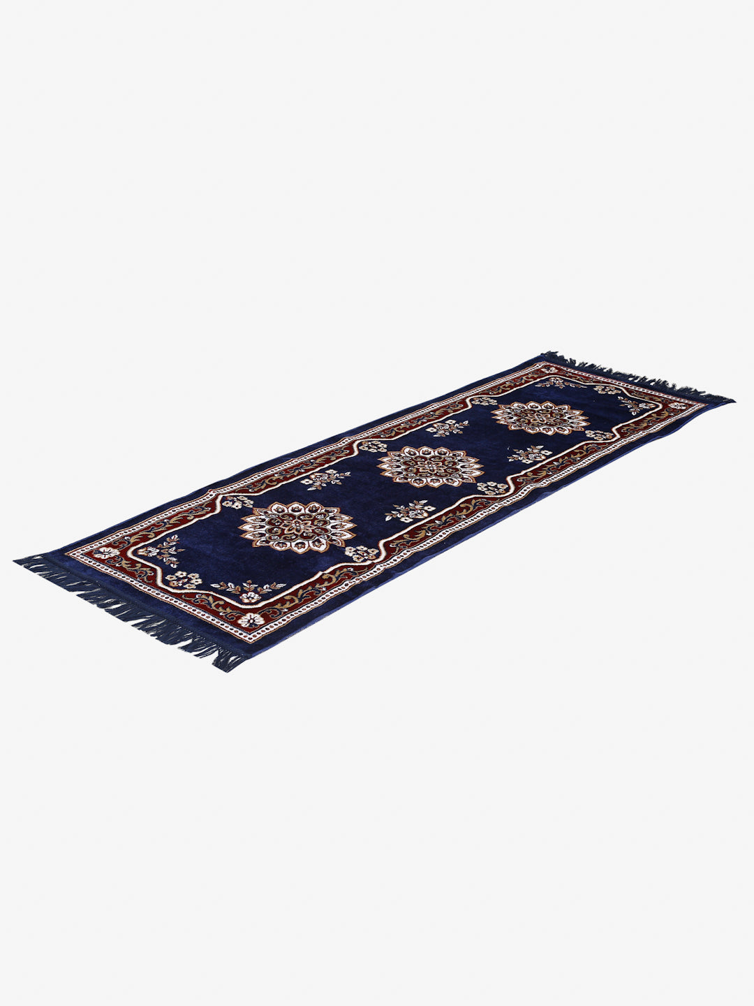 Klotthe Blue "180X60 cm" Floral Carpet
