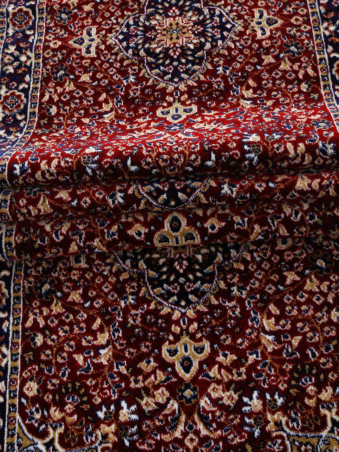 Klotthe Maroon "180X60 cm" Floral Carpet