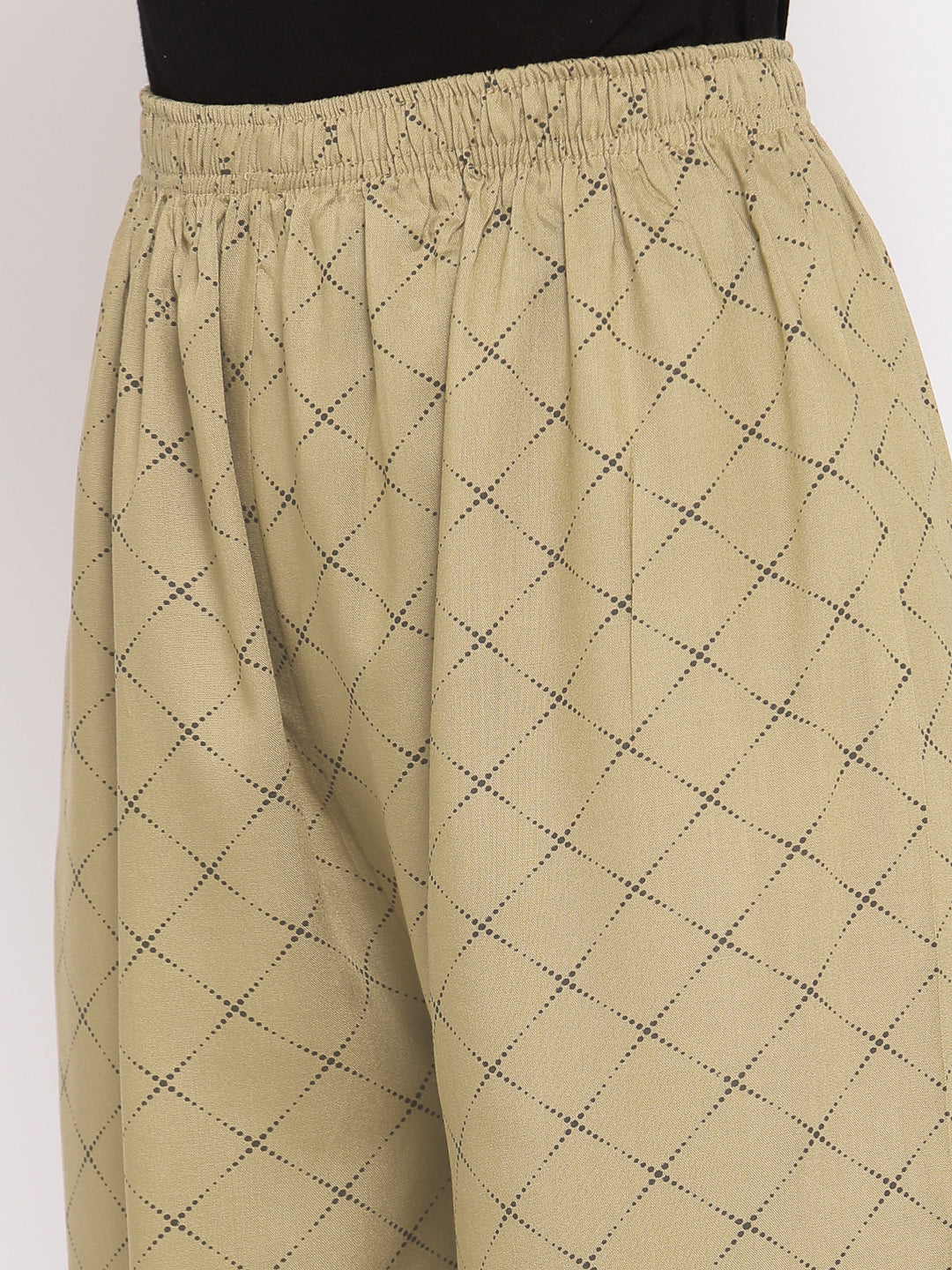 KLOTTHE Women Beige Wide Leg Palazzos