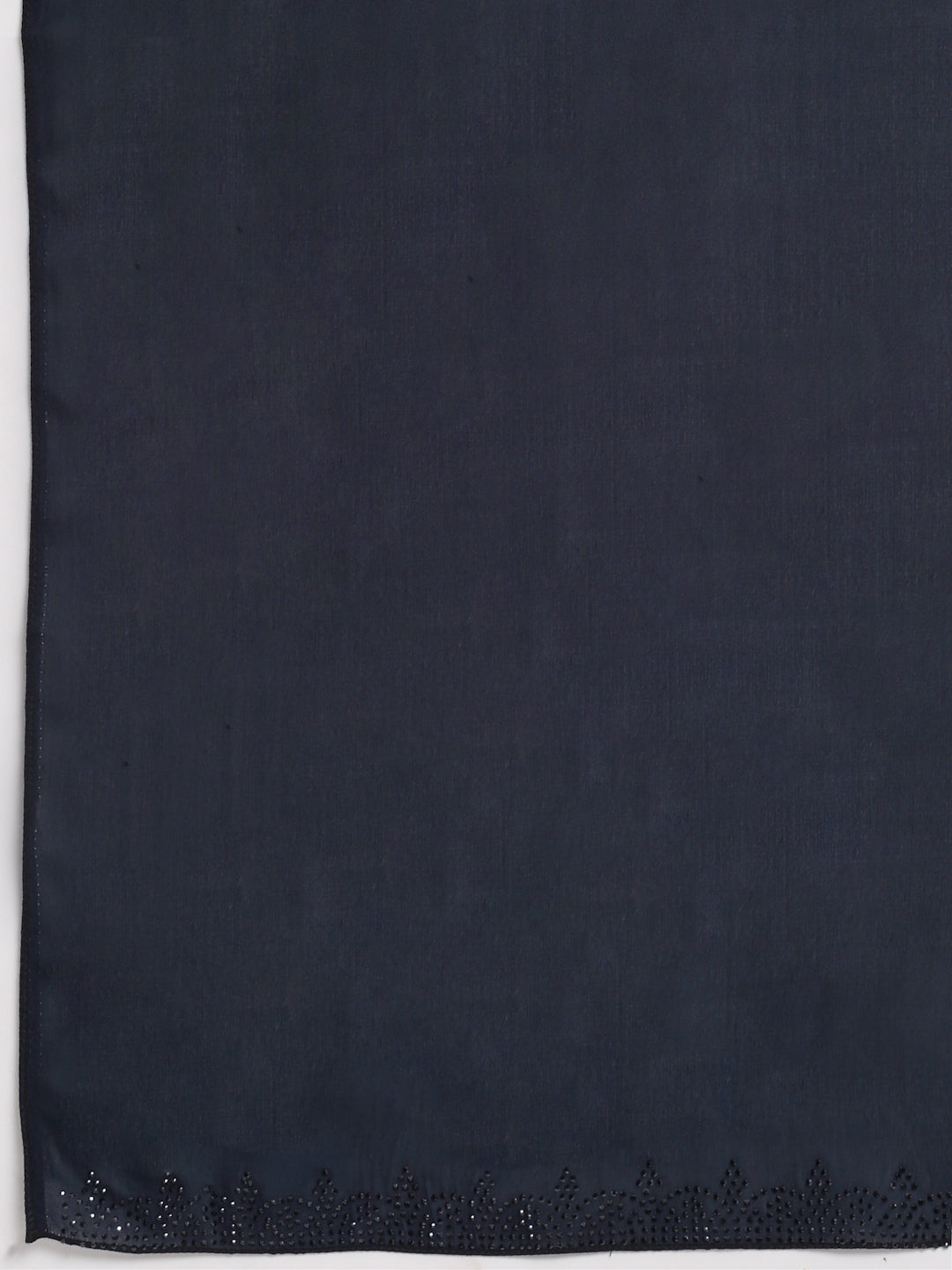 Klotthe Women Navy Blue Solid Burqa With Scarf