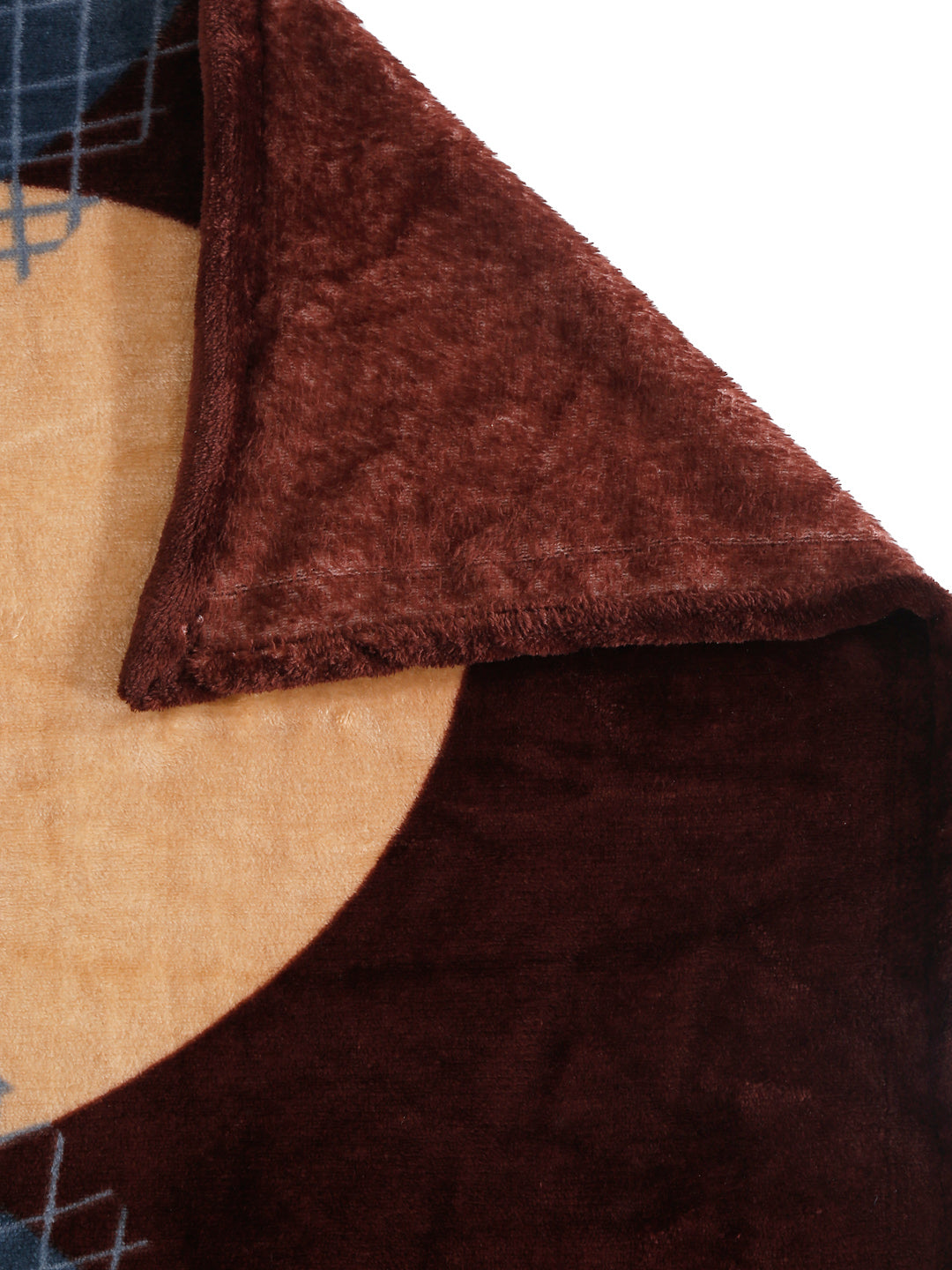 Woolen Fleece King Size Bedsheets with 2 Pillow Covers by KLOTTHE® (Winter Special)