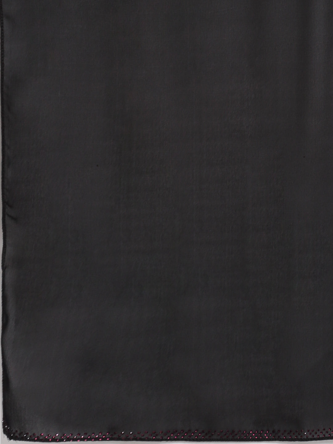 Klotthe Women Black Solid Burqa With Scarf