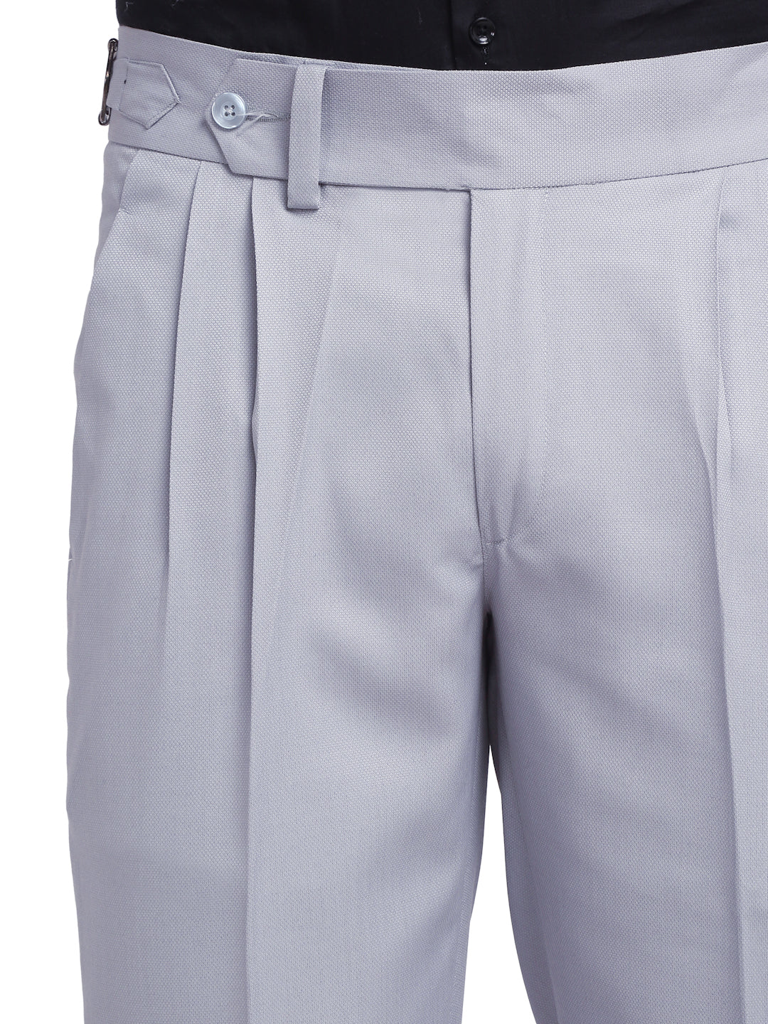Italian Style Formal Gurkha Pant-Grey