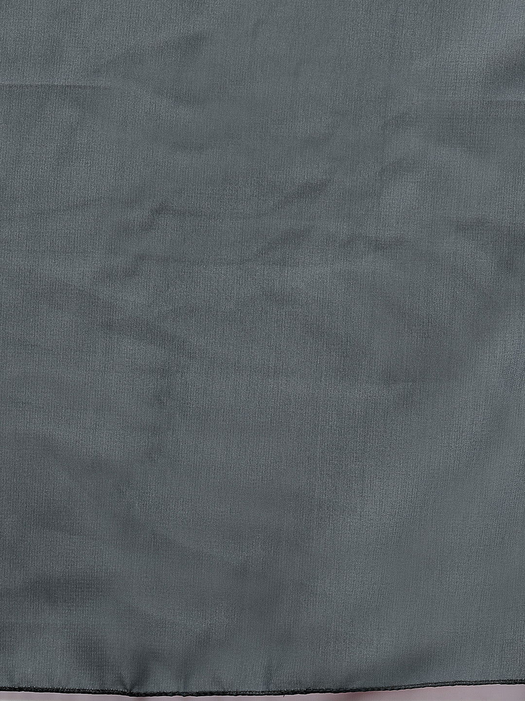 Klotthe Women Grey Embellished Burqa With Scarves