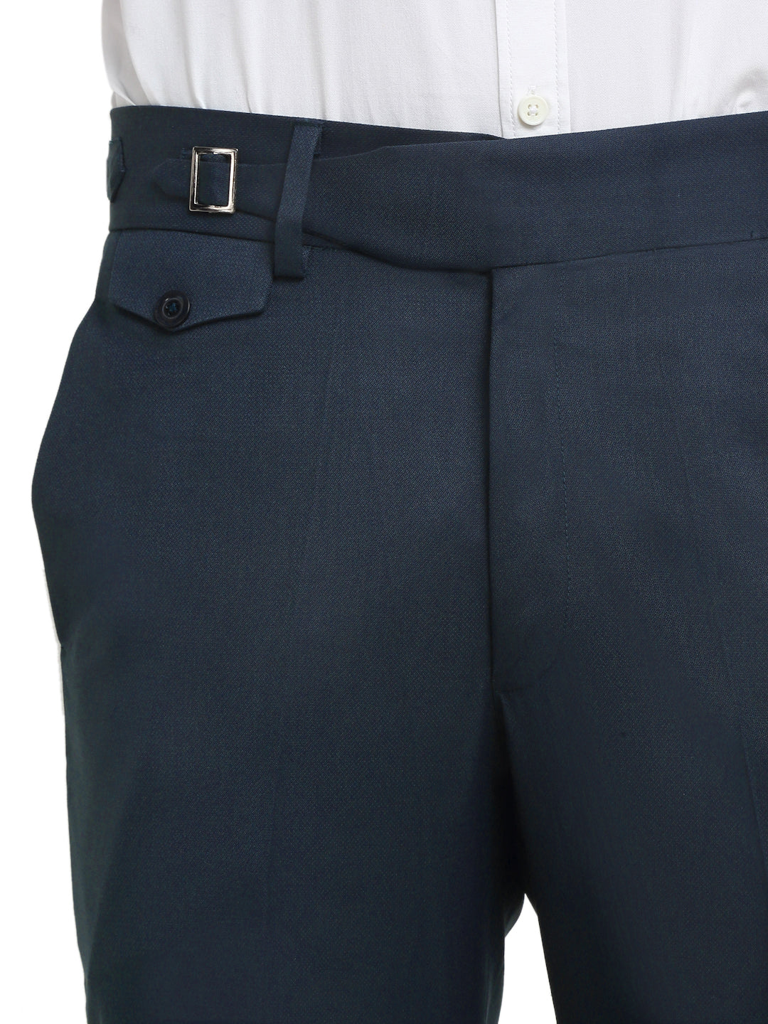 Italian Style Formal Gurkha Pant-NavyBlue
