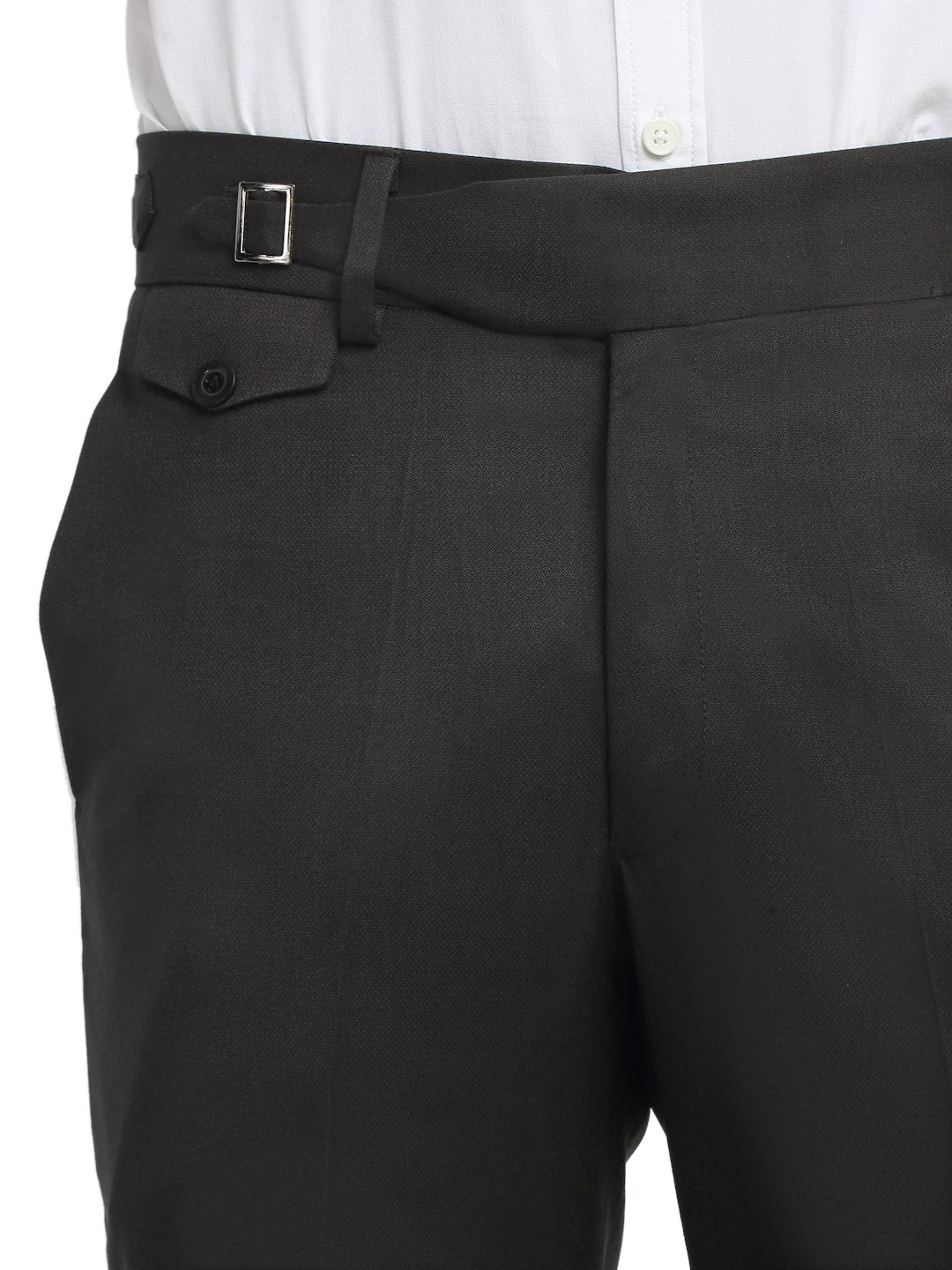 Italian Style Formal Gurkha Pant-DarkBrown