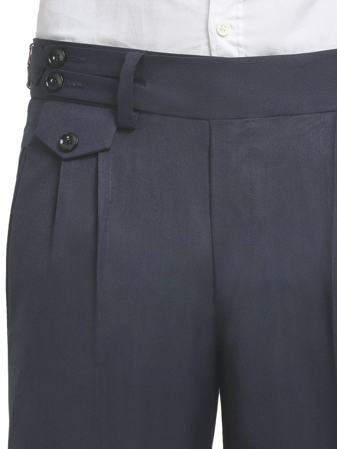 Italian Style Formal Gurkha Pant-LightBlue
