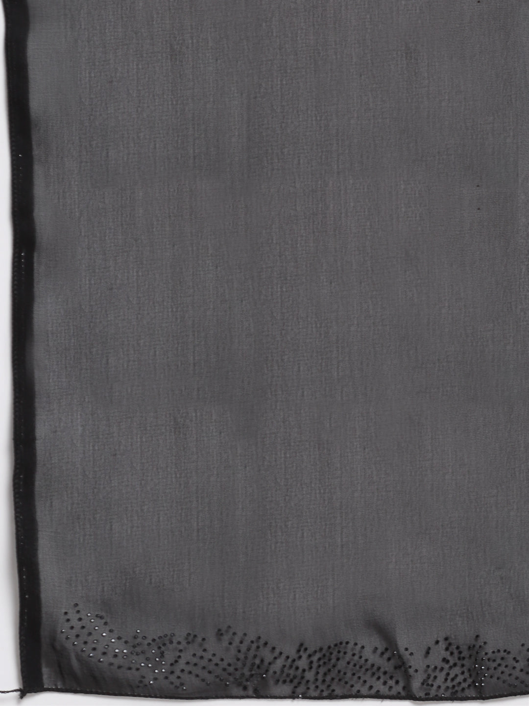 Klotthe Women Black Solid Burqa With Scarf