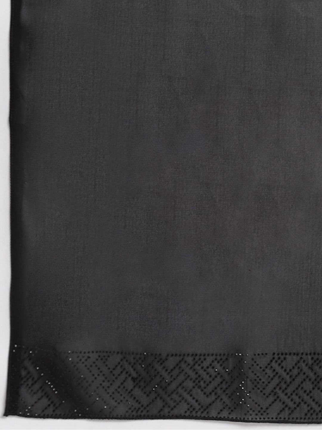 Klotthe Women Black Solid Burqa With Scarf