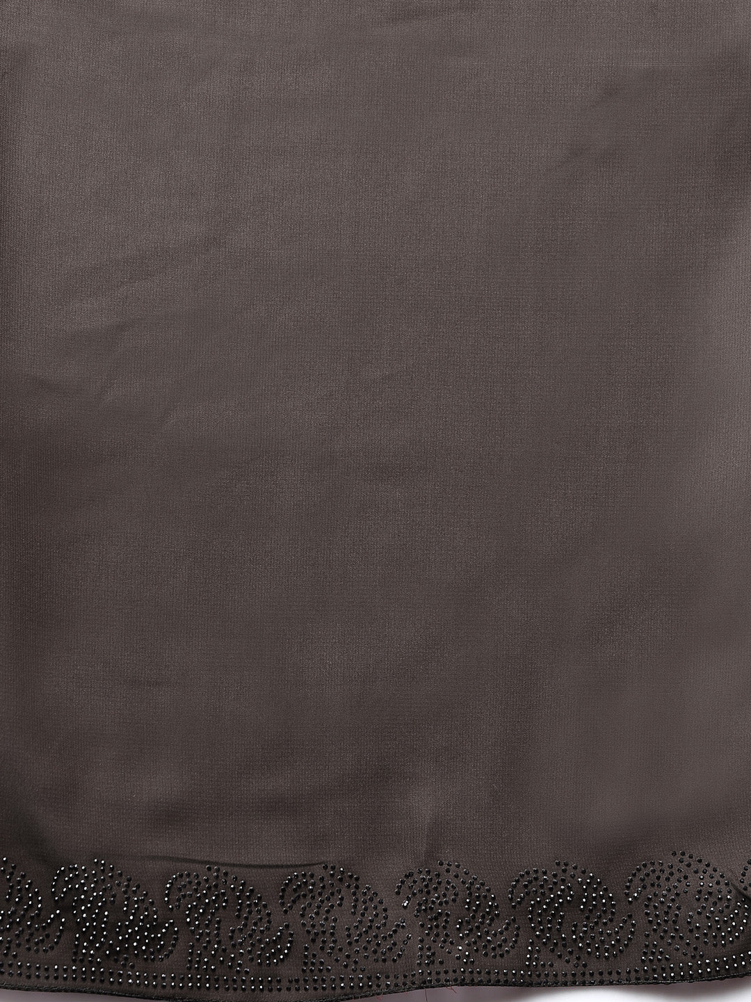 Klotthe Women Brown Embellished Burqa With Scarves