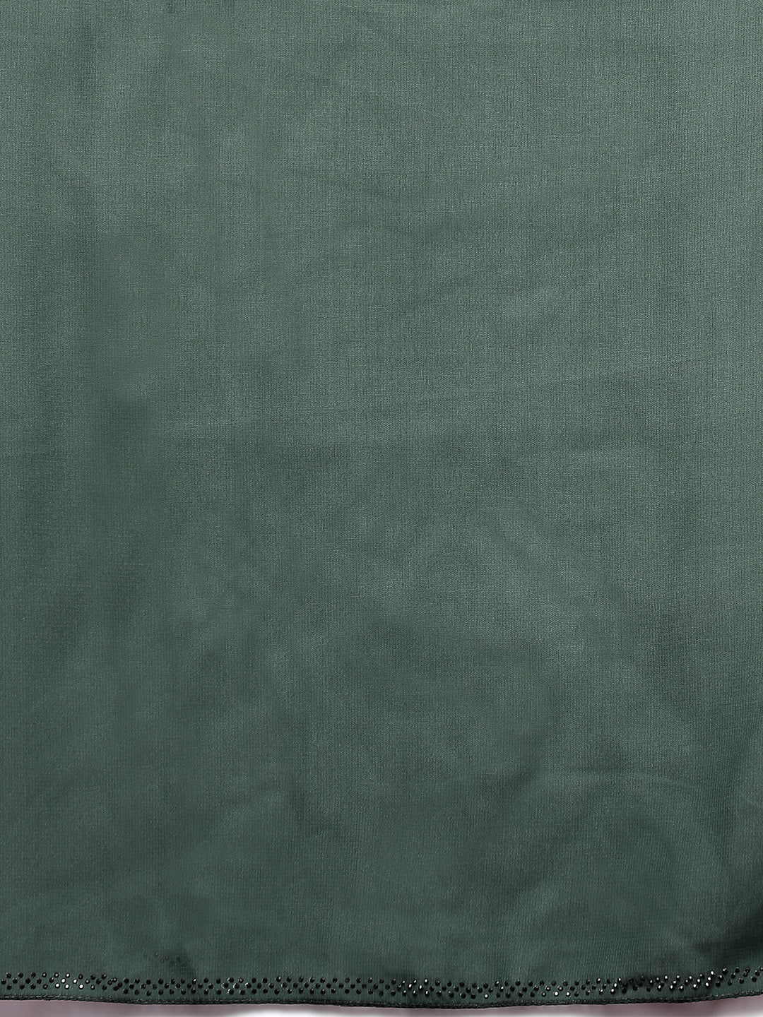 Klotthe Women Green Embellished Burqa With Scarves