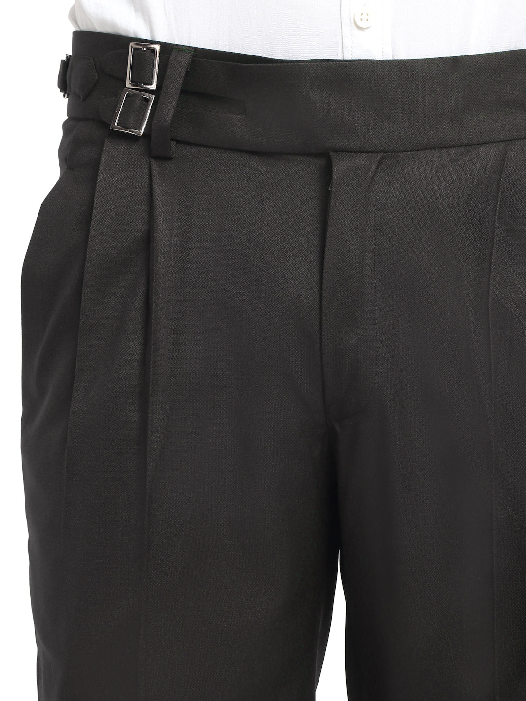 Italian Style Formal Gurkha Pant-DarkBrown