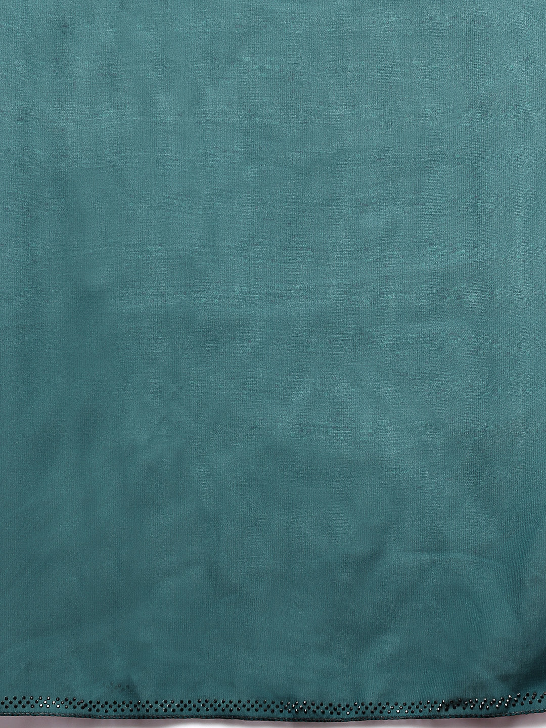 Klotthe Women Turquise Embellished Burqa With Scarves