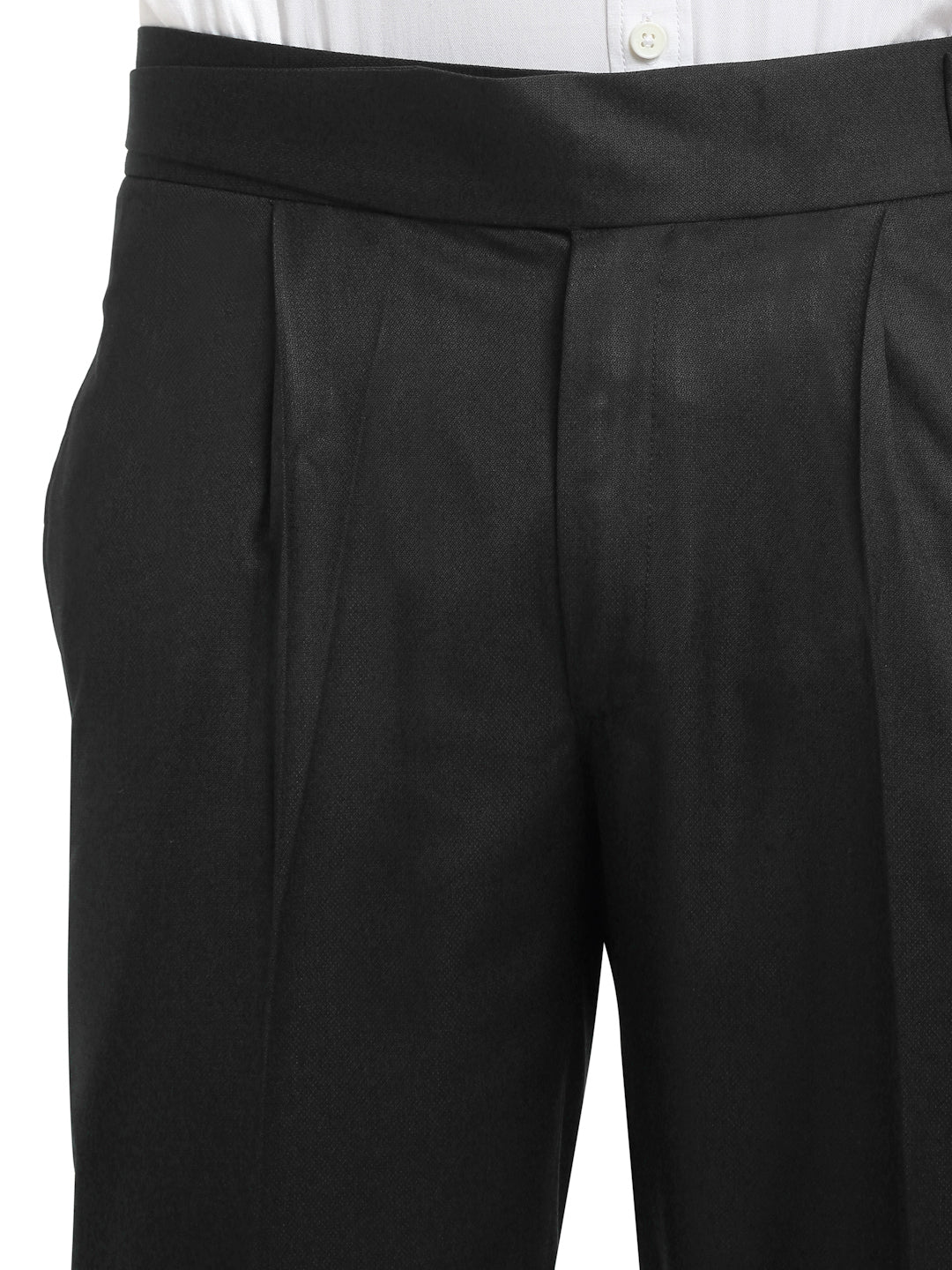 Italian Style Formal Gurkha Pant-Black