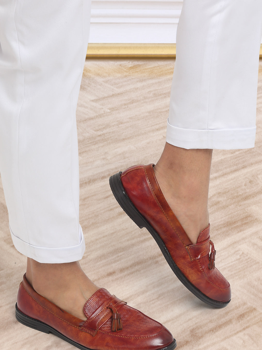 Italian Style Formal Gurkha Pant-White