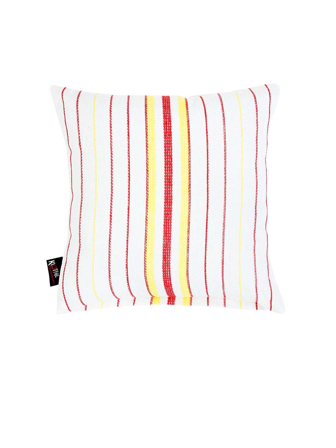KLOTTHE Set of Five White Poly Cotton Cushion Covers With Microfibre Fillers (35X35 cm)
