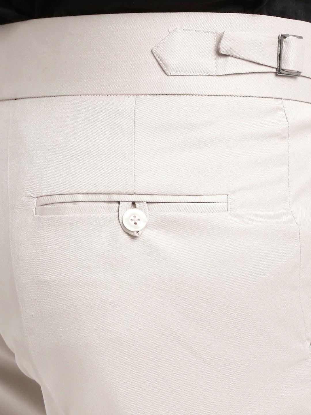 Italian Style Formal Gurkha Pant-Cream
