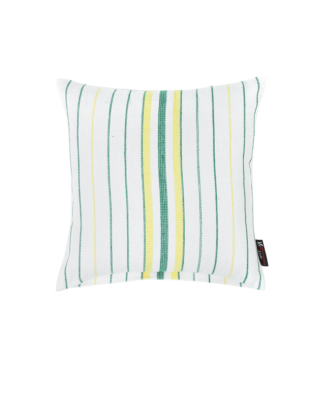 KLOTTHE Set of Five White Poly Cotton Cushion Covers With Microfibre Fillers (35X35 cm)