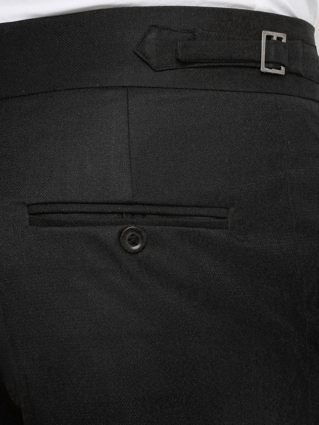 Italian Style Formal Gurkha Pant-Black