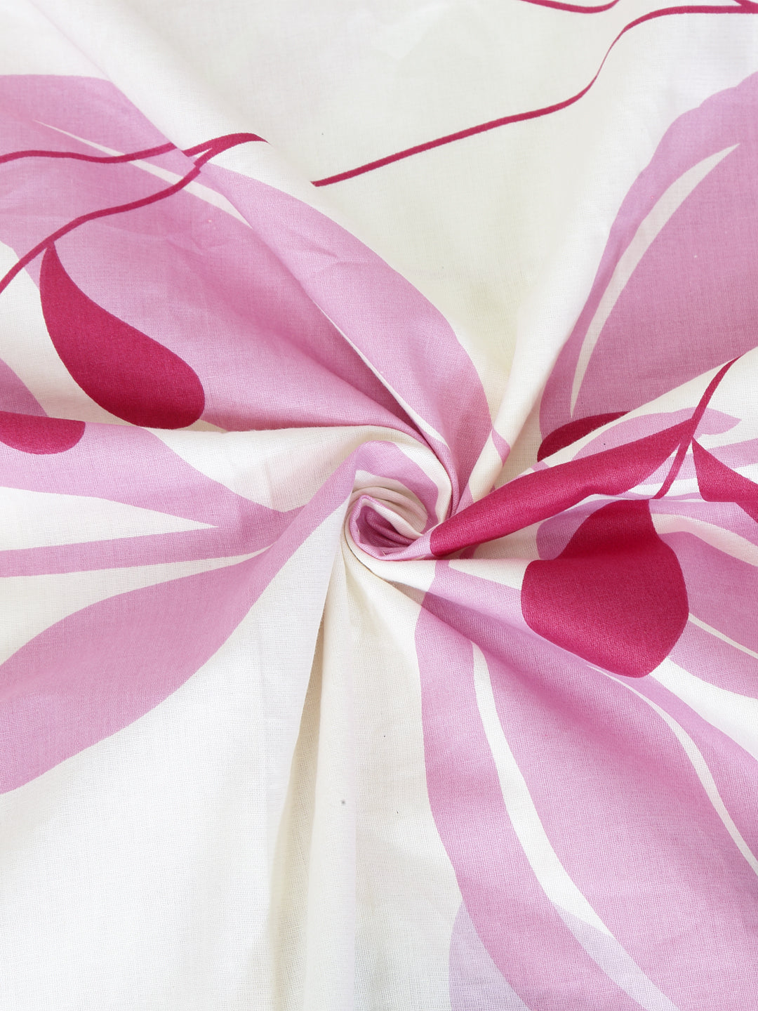 100% Pure Cotton King Size Bed Sheet Set with 2 Pillow Covers by Klotthe® (250*220 cm)