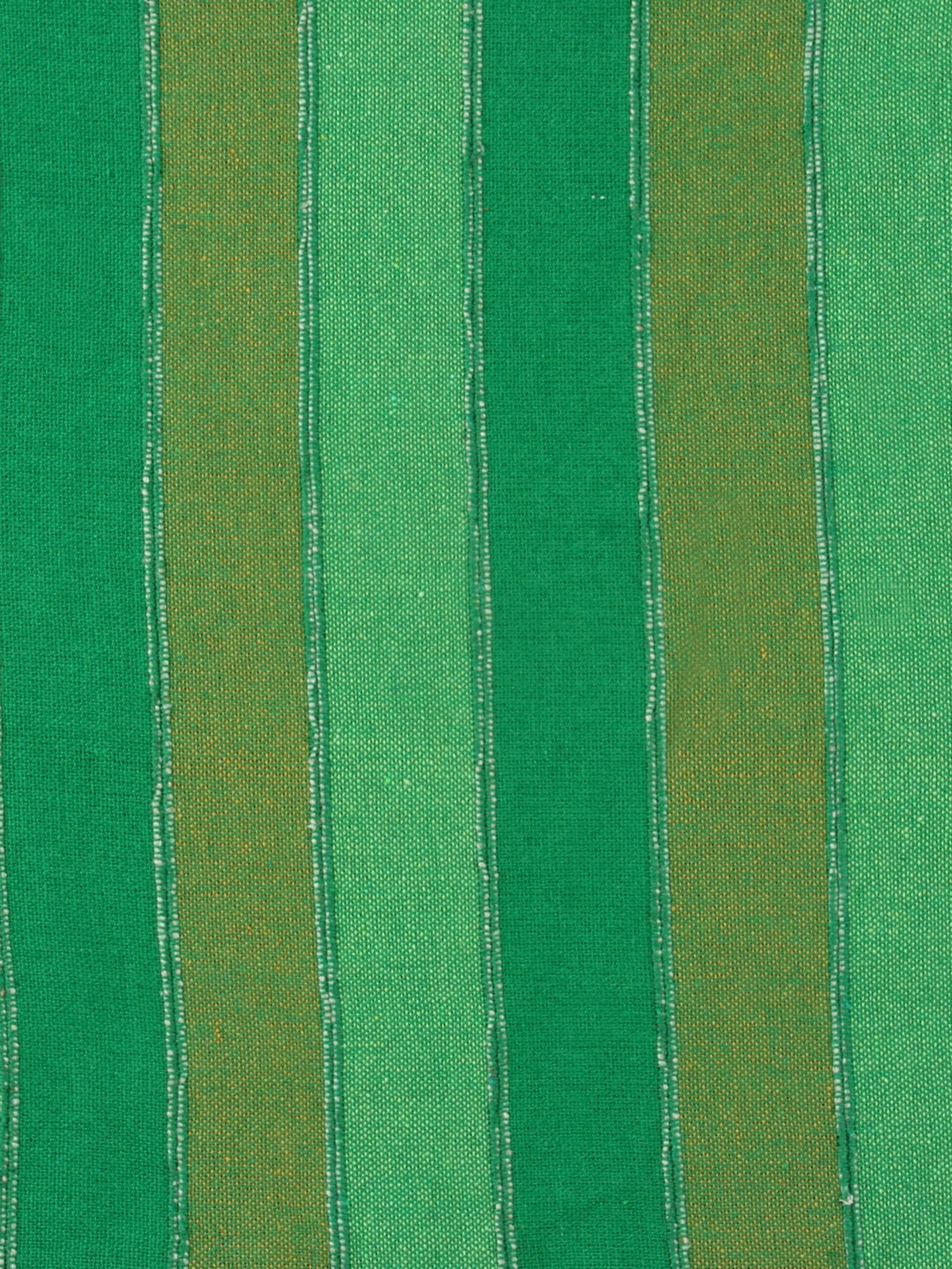 KLOTTHE Set of 5 Green Cotton Jacquard Cushion Covers (35X35 cm)