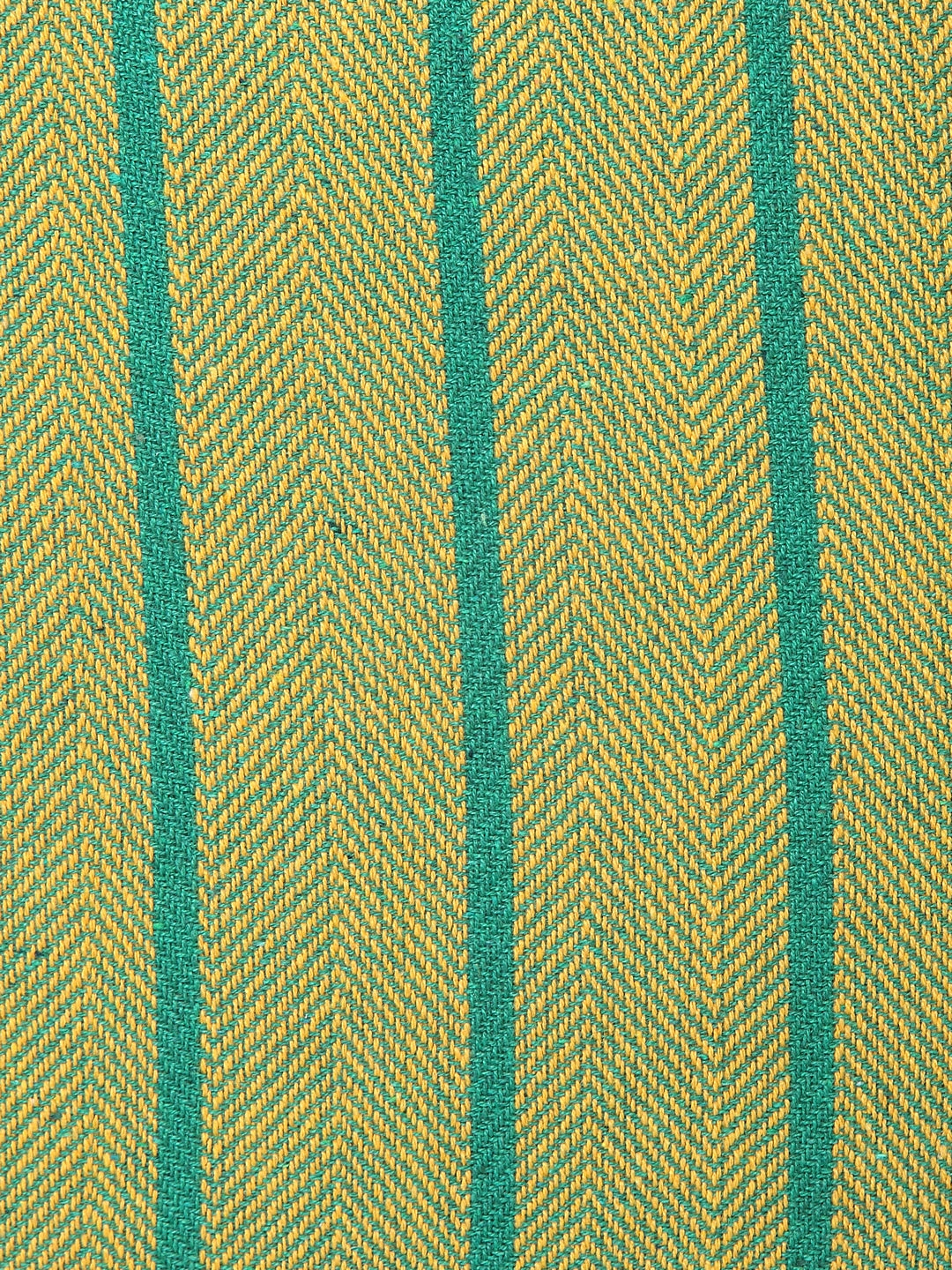 KLOTTHE Set of Five Green Poly Cotton Cushion Covers With Microfibre Fillers (40X40 cm)