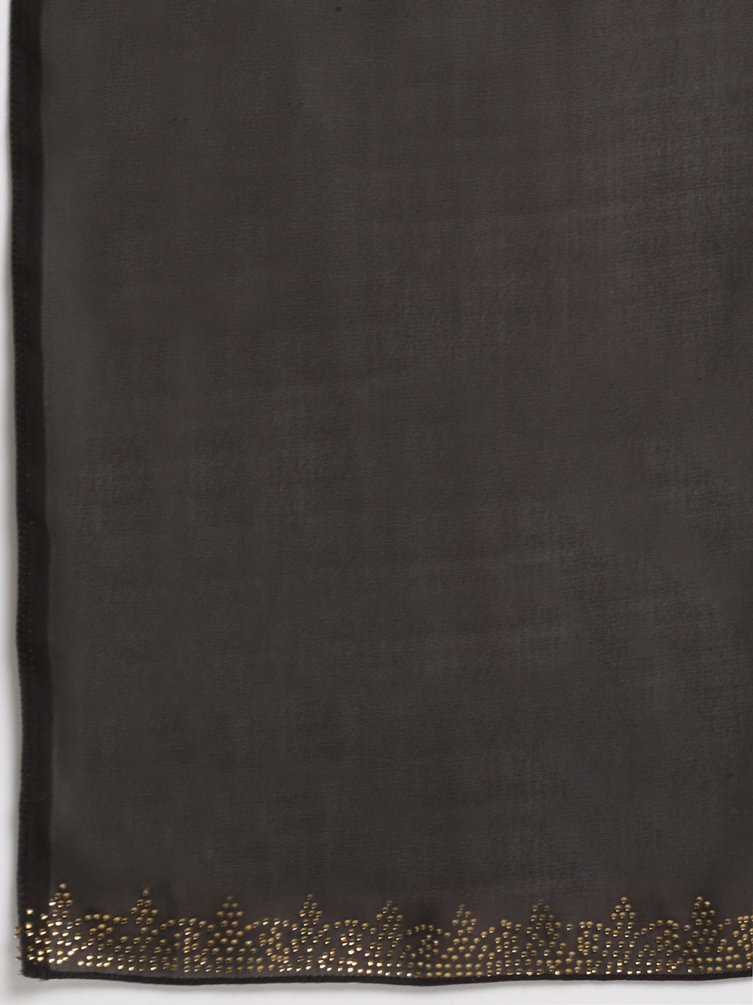 Klotthe Women Brown Embellished Burqa With Scarves