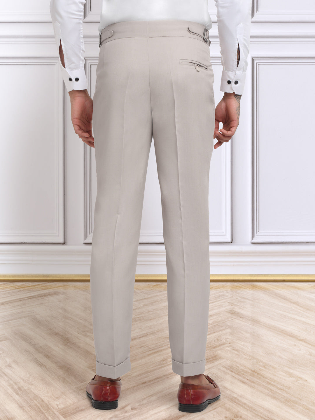 Klotthe Men's Slim Fit Formal Trouser