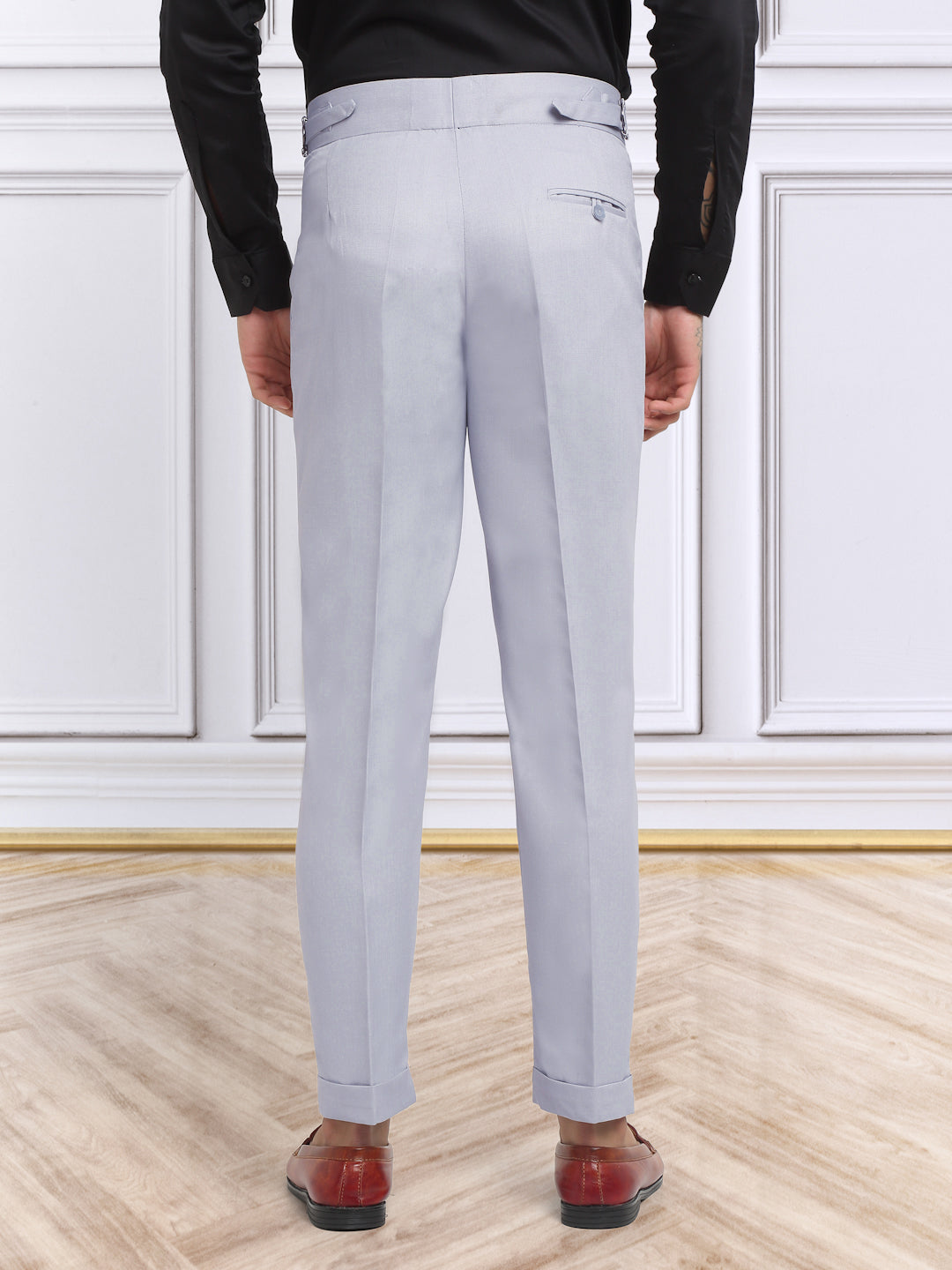 Klotthe Men's Slim Fit Formal Trouser