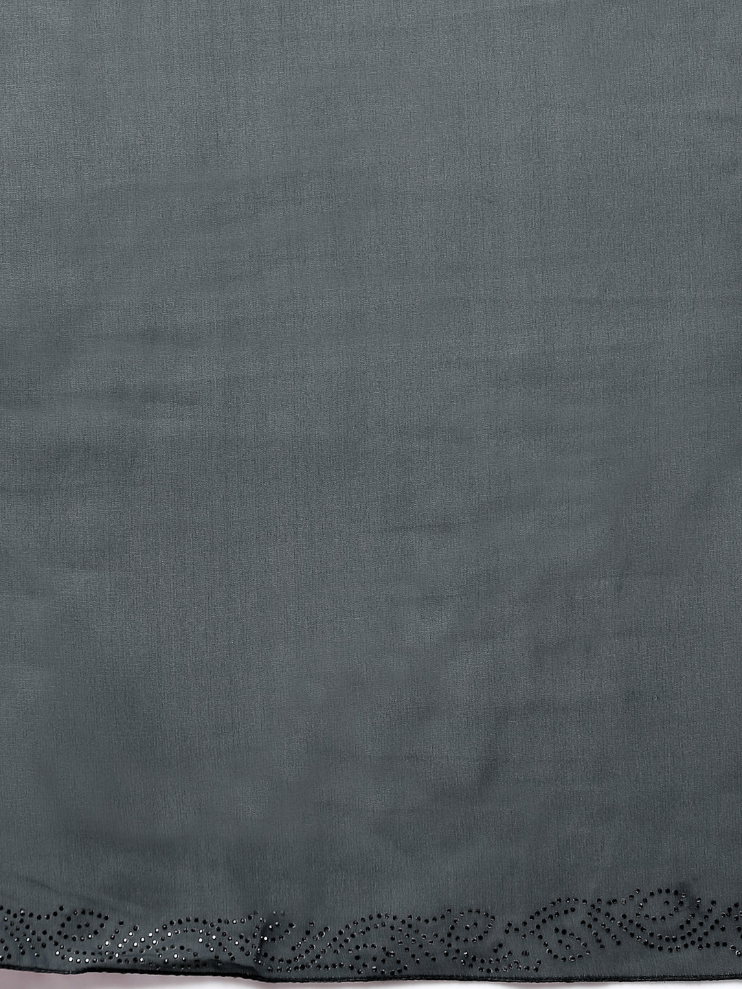 Klotthe Women Grey Embellished Burqa With Scarves