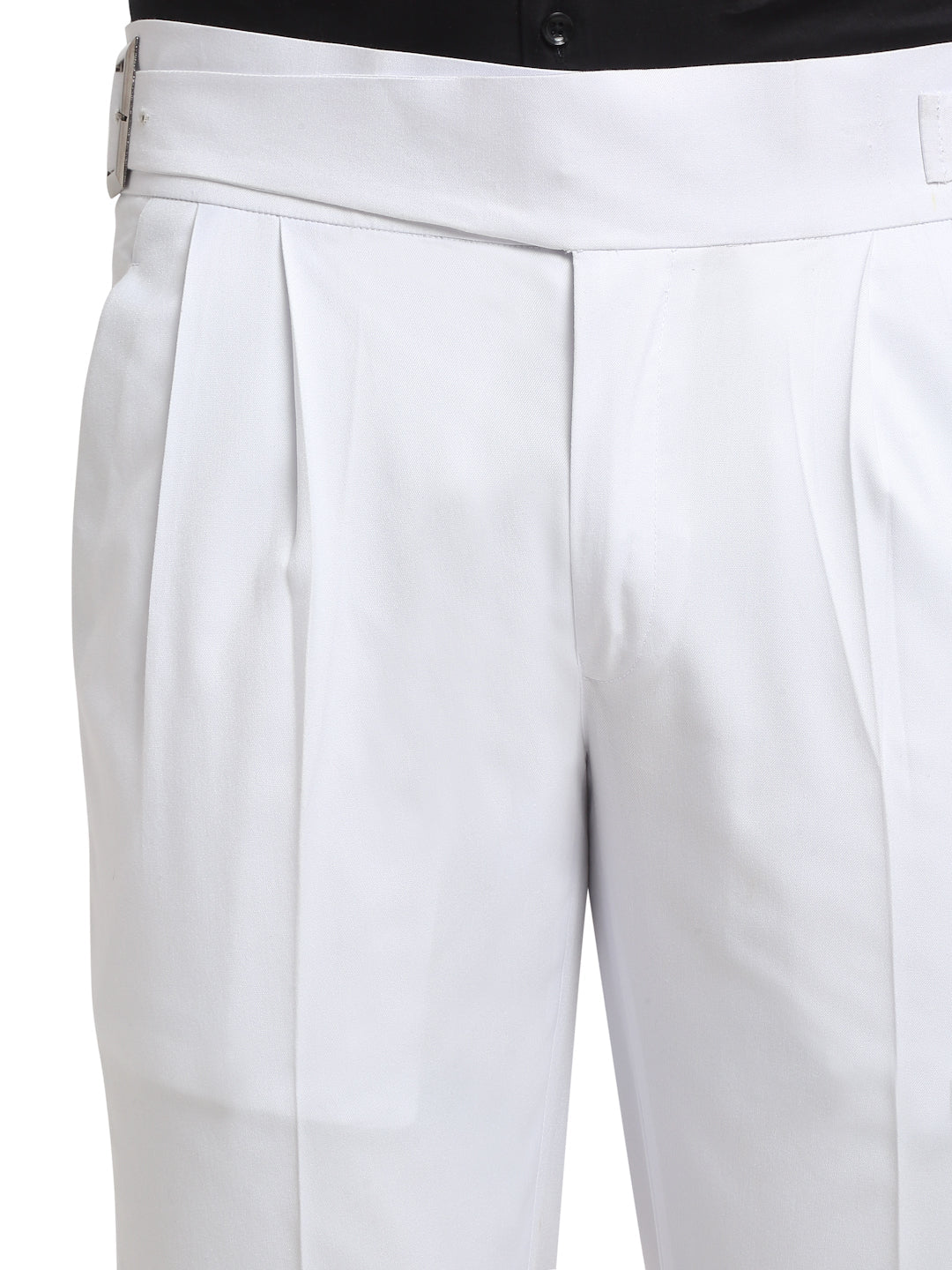 Italian Style Formal Gurkha Pant-White