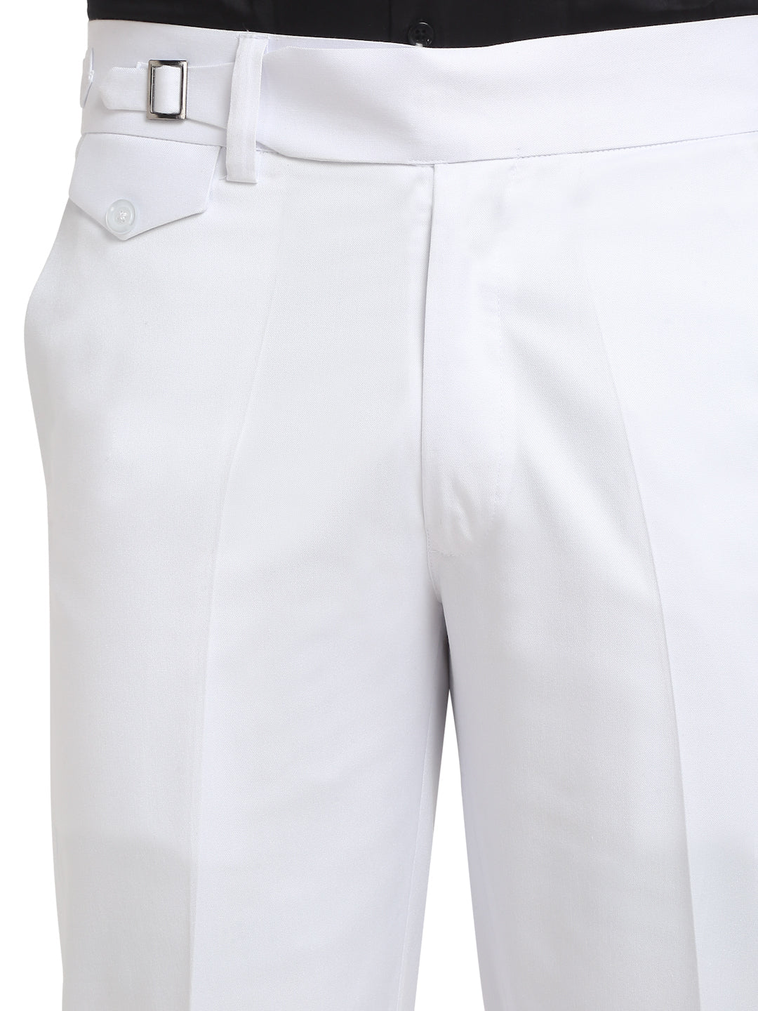 Italian Style Formal Gurkha Pant-White