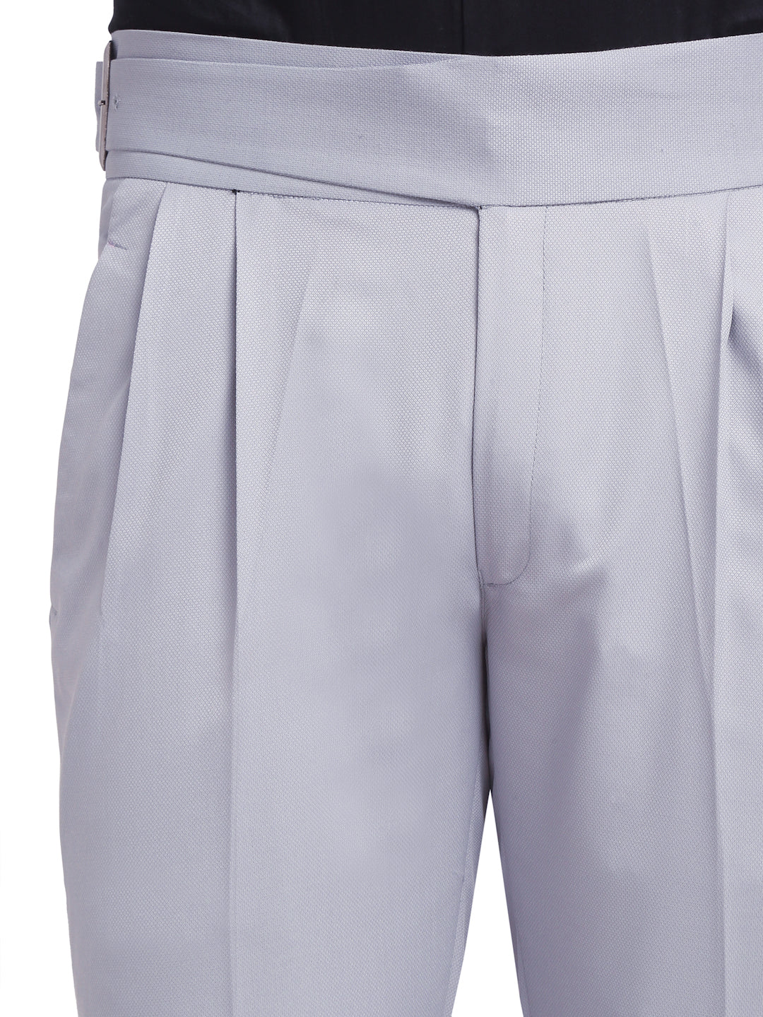 Italian Style Formal Gurkha Pant-Grey