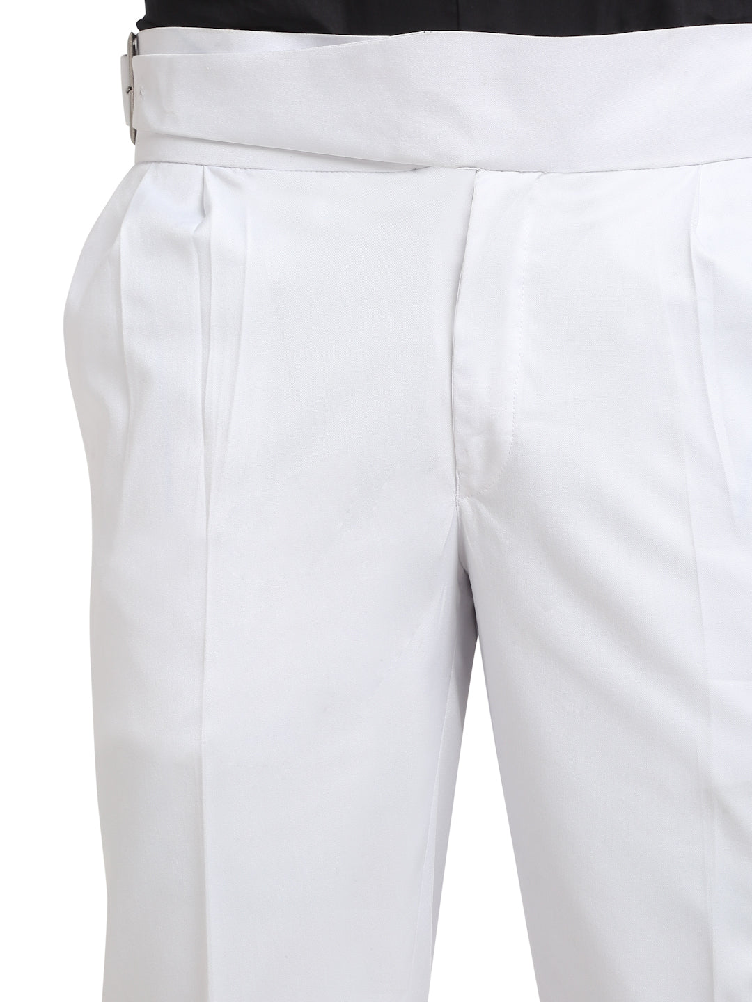 Italian Style Formal Gurkha Pant-White