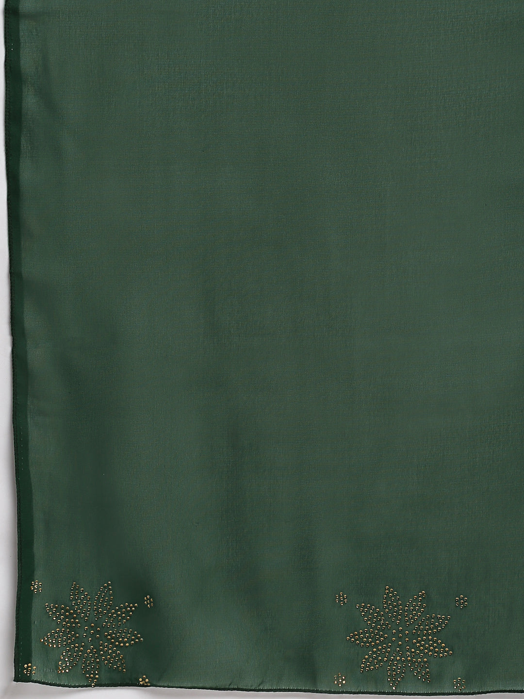 Klotthe Women Green Embellished Burqa With Scarves